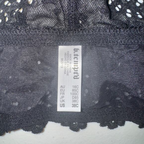 Lot of 2 b.Tempt'd by Wacoal 38C Racerback Bra Front Closure Intimates Feminine - Picture 11 of 13